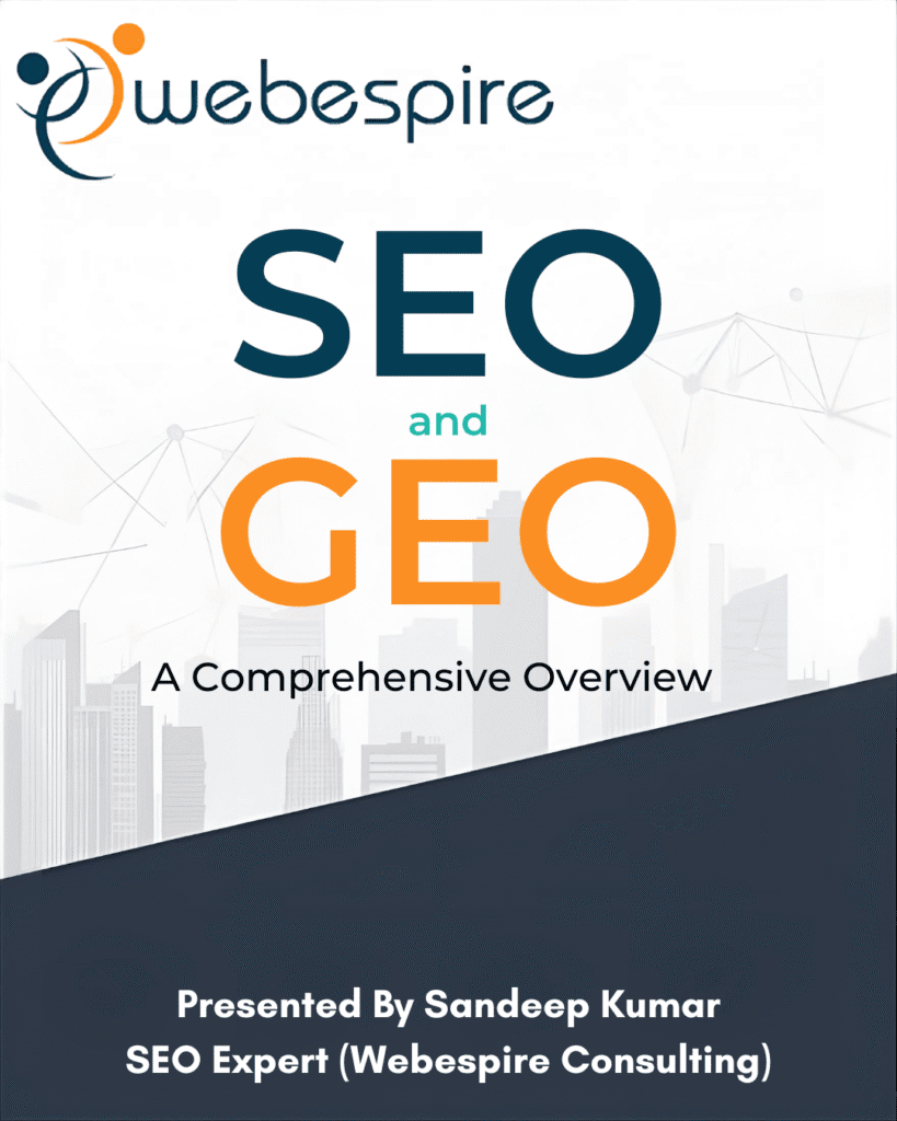 Search Engine Optimization (SEO) and Geographic Targeting (GEO)
